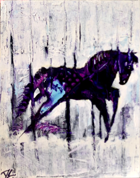 Thumbnail Deann Cumner Purple Pony Crop